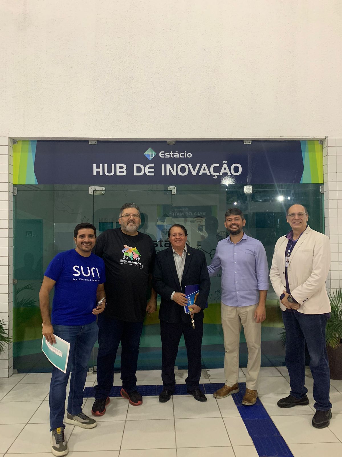 Adm. Lamarck Mesquita participa de inauguração de HUB de Inovação da Estácio